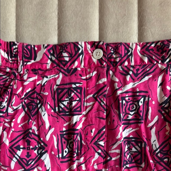 Vintage 80s Pink Bermuda Shorts - Picture 2 of 8